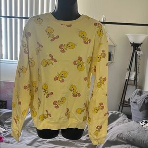 Yellow Tweety Bird Sweater